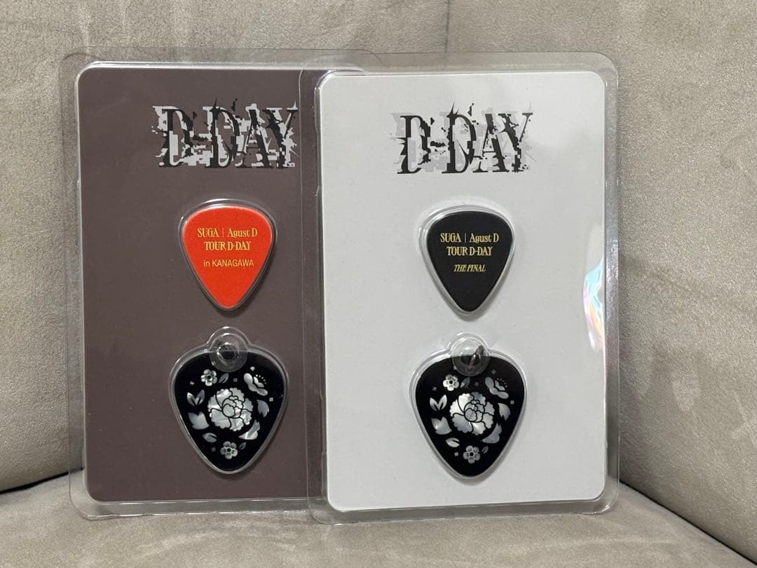BTS Suga Agust D Tour D-Day Guitar Pick Set Kanagawa Final Collectible 15+