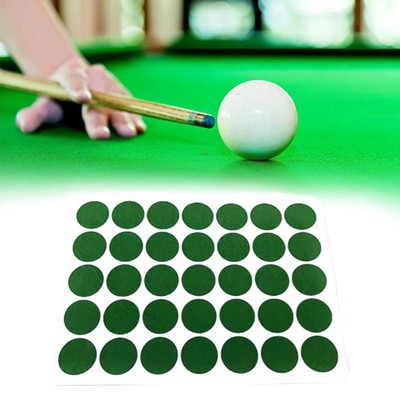 35x Billardtisch Tuch Pflaster Snooker Pool Flecken Tischdecke Reparatur