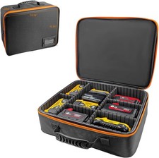 Extra Large Hard Tool Battery Carrying Case fits for Dewalt/Milwaukee/Makita 20V