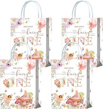 16 Pieces Fairy First Birthday Party Favors Bags,Fairy Garden 1st Birthday Gi...