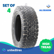 Set Of 4 Used Lt 28560r20 Bfgoodrich All-terrain Ta Ko2 - 11-11.532