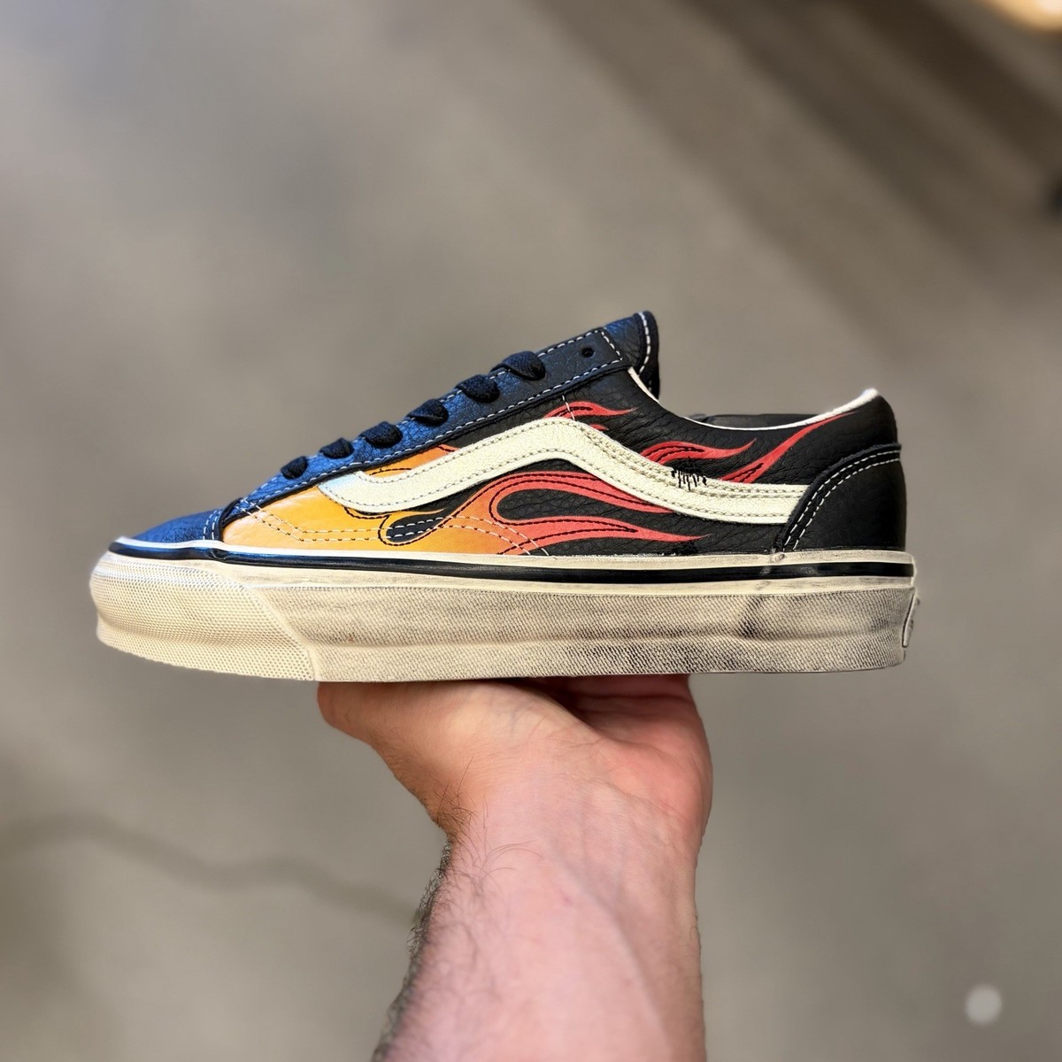 Vans LX Old Skool 'Archive Flame Black' (VN000D9RCJK) Multiple