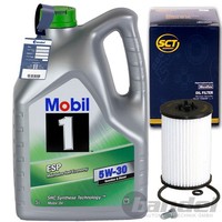Filtro Olio + Olio MOBIL1 5W30 1.6+2.0 Tdi Adatto Per Audi A3 A4 Q3 Q5 Vw Golf 7