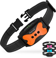 Rechargeable Dog Bark Collar  Smart Collar for Dog Training  Beep  Vibration