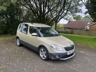 2011 6 Plate Skoda Roomster Scout 1.6 CDI CR 90 MPV