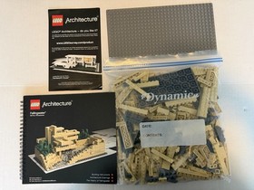 Lego Architecture Set 21005 Fallingwater Frank Lloyd Wright Complete Set