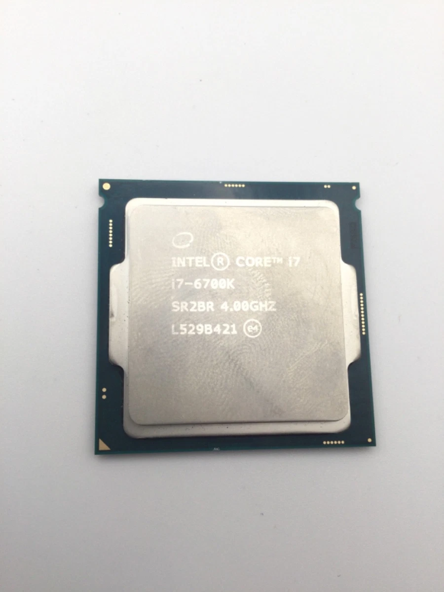 Intel Core i7-6700K Processor Model Computer Processors LGA 1151