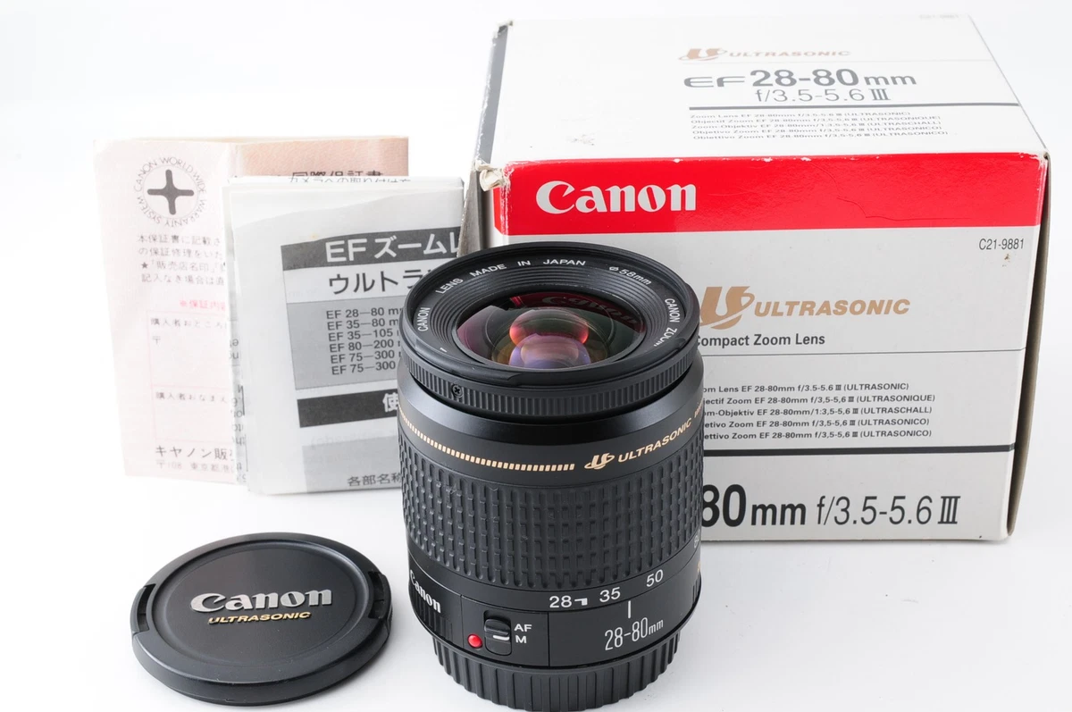 Canon 28-80mm f/3.5-5.6 Camera Lenses for sale | eBay