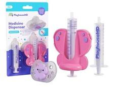 MEDICINE DISPENSER, BUTTERFLY - LIQUID MEDICINE SYRINGE FOR NEWBORNS, INFANTS