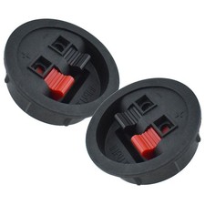 UBANU Speaker Box Terminal Cup, 2 Pack Round Spring Subwoofer -2.18IN