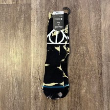 Stance Harry Potter Deathly Hallows Socks - Men's Medium, New
