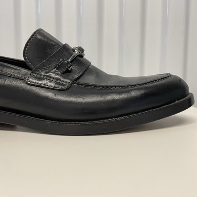 COACH Black Pebbled Leather Men’s Bit Loafers COACH Men main image 2