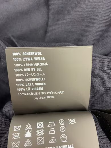 PRADA/Cardigan (Thin)/Size 40/Wool/NVY/DNA00S SOOO 145T thumbnail 5