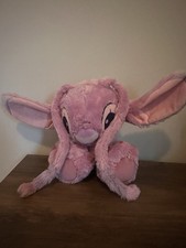 Disney Lilo Stitch Angel Pink/Purple Soft Plush Alien Stuffed Animal 6-14"