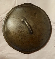 VTG BSR BIRMINGHAM STOVE & RANGE #8 Cast Iron Skillet Lid No. 8 - Lid Only