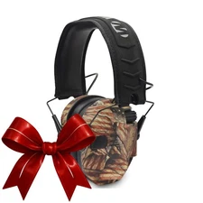 Walker's Razor Slim Electronic Shooting Muff American Flag Hearing Protection