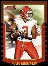 2021-22 Bowman University Taulia Tagovailoa #2KB-16 2000 Bowman