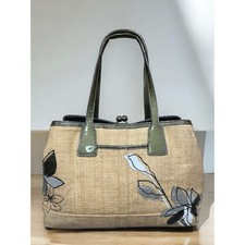 Coach Hampton Floral Straw Exterior Bags & Handbags for Women for