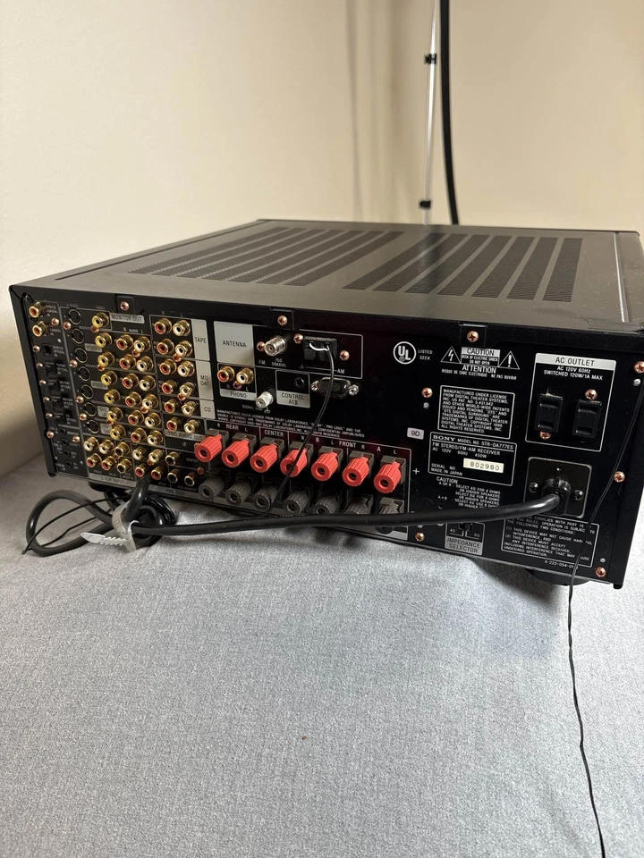 Sony DA777ES Digital Cinema Receiver STR-DA777ES ES Series - Image 2 of 4
