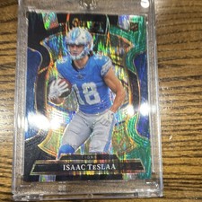 Panini Select 2025 Isaac Teslaa Rookie Prizm Concourse Detroit Lions #70