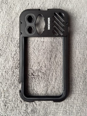 Neweer I Phone 14 Pro Max Video Rig Käfig Aluminium Phone Cage mit Cold Shoes