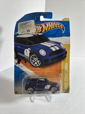 Hot Wheels Mini Cooper S Challenge R56 Blue 2011 New Models 30/244 30/50 D29