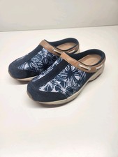 Easy Spirit Travelport Clog Dark Blue Size 7.5M