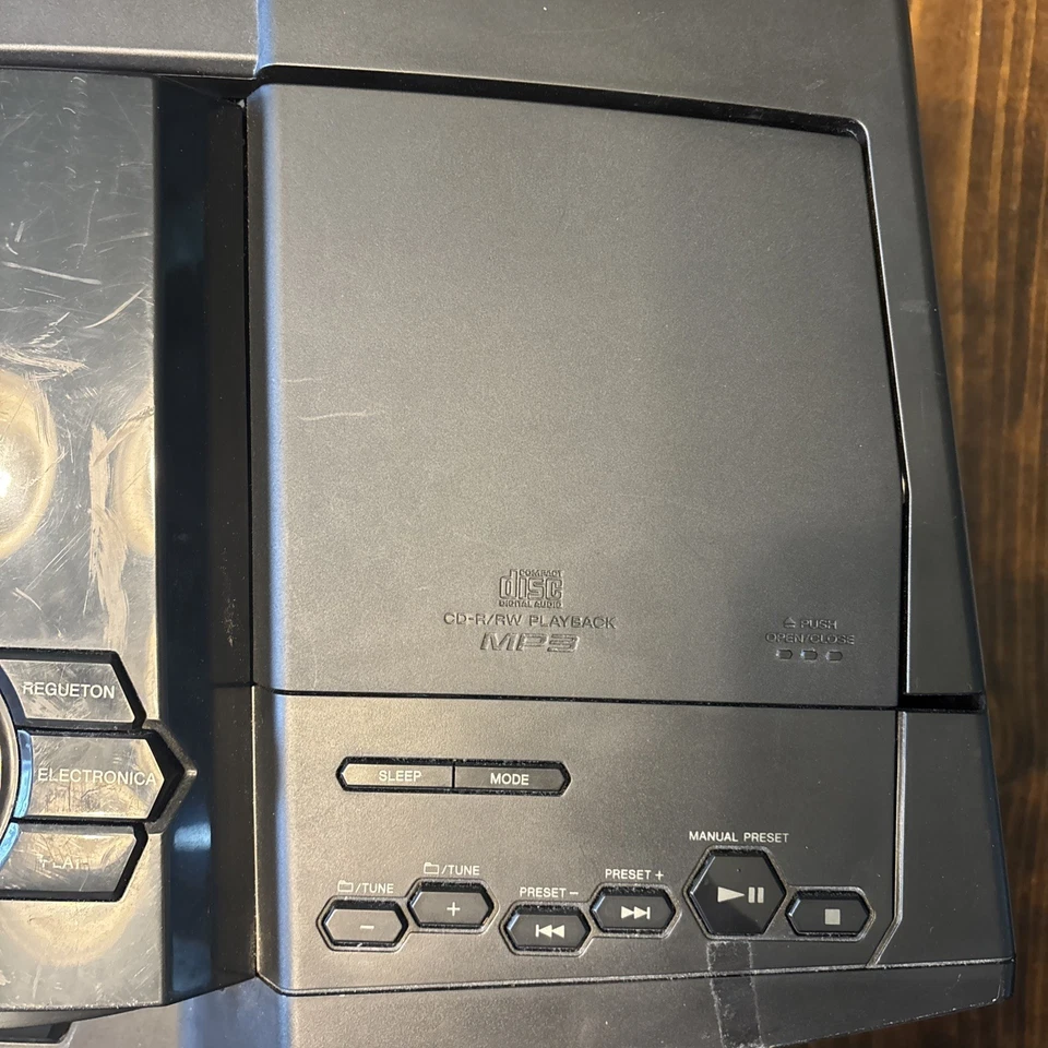 Sony ZS-BTG900 Audio System W/ Power Cord CD Player Bluetooth Radio Lights Bass - Image 2 of 4