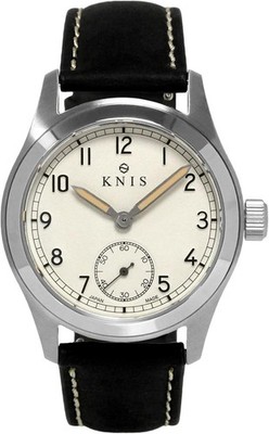 KNIS Retro Militäruhr 38 mm Saphirglas 10 ATM Seiko Mvt kleine Sekunde Japan