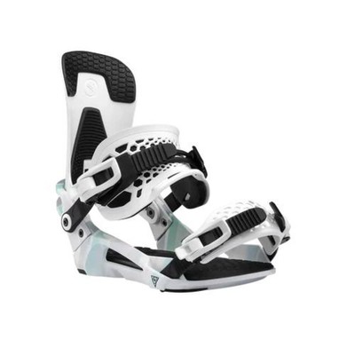 Nidecker Kaon-Plus Snowboard Bindings, Bio White, X-Large