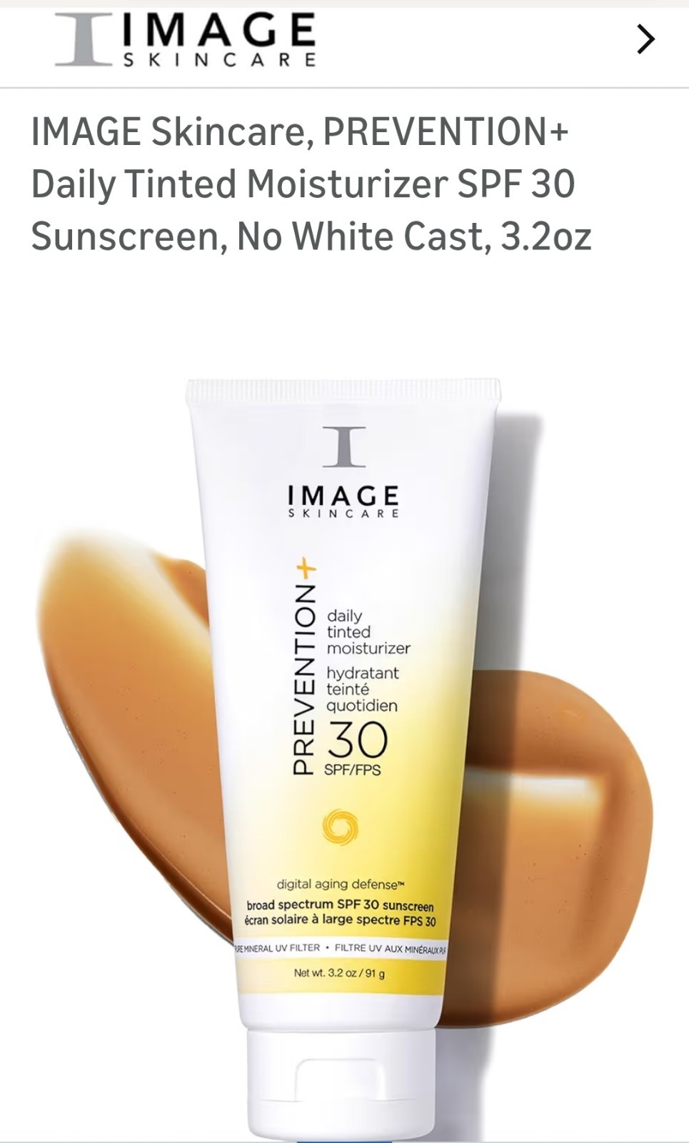 Prevention+ Sun Serum Spf 30, Untinted,  3.2oz 🔥