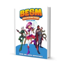 Dyskami Superhero RP  BESM (Big Eyes, Small Mouth) Core Rulebook (4th ed EX/NM