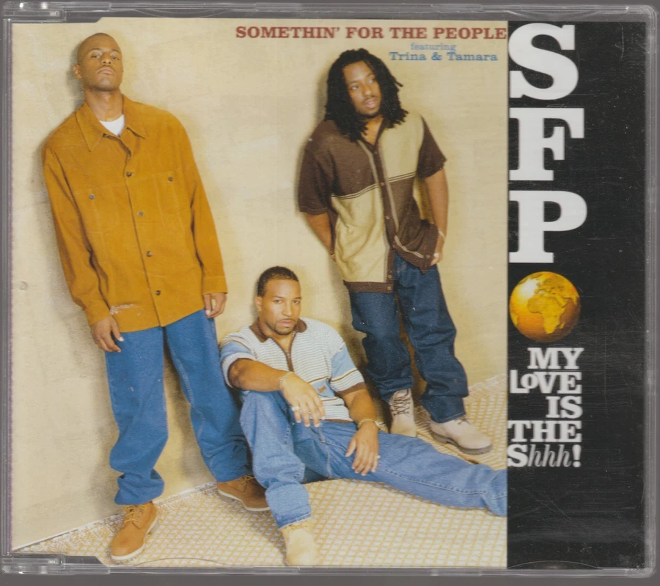 Somethin' for the Peolpe (SFP) - My Love Is The Shhh! (6 Track Maxi CD, 1997) - Bild 1 von 3
