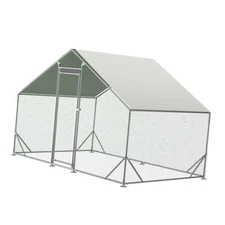 Heavy Duty Pens Hutches Galvanized Wire Poultry Cage Large Metal Chicken Coop