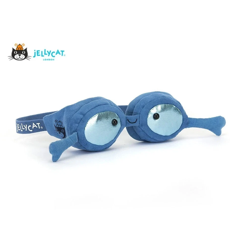 AUTÉNTICAS Gafas de Natación Deportivas Jellycat Amuseables Felpa Foto 2 de 4