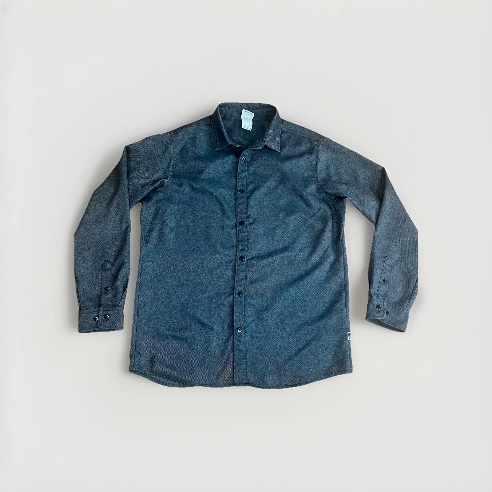 The North Face Men’s Charcoal Black Long Sleeve Button Down