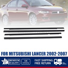 New Front Rear Molding Set Mr525755 Mr525756 For 2002-2007 Mitsubishi Lancer