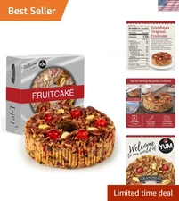 32 oz Grandma's Fruitcake – Richly Flavored with Spirits & High Quality Nuts