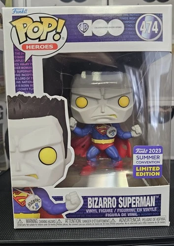 Funko Pop! Vinyl: DC Universe - Bizarro Superman # 474- San Diego Comic Con