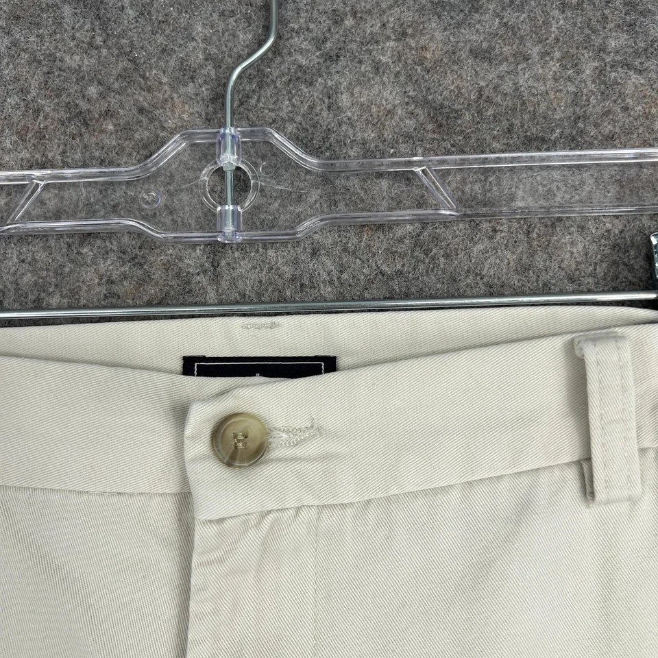 Dockers Pants Mens 42x34 Beige Khaki Straight Fit Cotton Chinos Classic Casual - Image 3 of 4