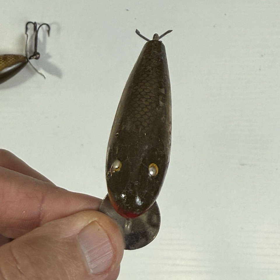 Leurre De Pêche Vintage Heddon - Crankback Grenouille - Pêche En Eau Douce - Occasion