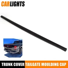 Fit For 2005-2008 Ford F150 Truck Tailgate Top Protector Molding Trim Cap Black