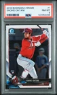 2018 BOWMAN CHROME #1 SHOHEI OHTANI ROOKIE RC PSA 8