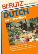 Dutch Phrase Book Paperback Berlitz Editors