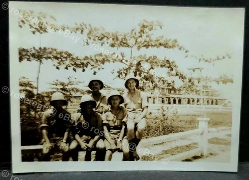 WW2 Egypt RAF C/pls at pointe Noire  - French Equatorial Africa - photo 9 by 6cm