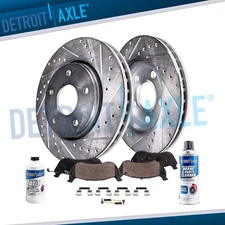 11.81 inch Front Rotor Brake Pads for Mercedes-Benz C240 280 C320 C350