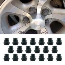 20PC Black Lug NUT Covers Cap 15661036 For Chevrolet S10 Blazer GMC Jimmy Sonoma