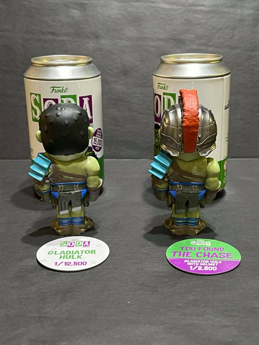 FUNKO POP SODA! Marvel Thor Ragnarok Gladiator Hulk (w/ Helmet