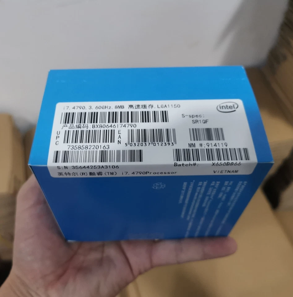 Intel Core i7-4790 3.60Ghz 8MB Quad Core Socket 1150 Desktop CPU Processor - Image 2 of 4