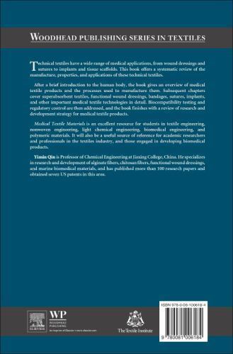 Medical Textile Materials Qin Hardback Woodhead Publishing 9780081006184